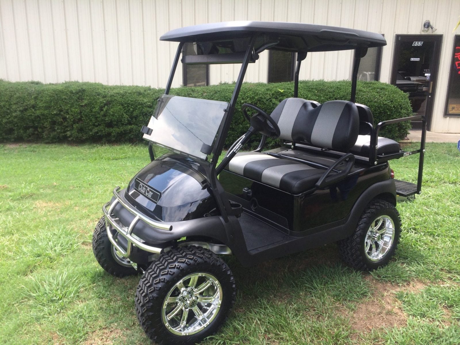 Custom Golf Carts Columbia Sales Services Parts Black Club Car 