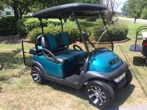 Custom golf cart