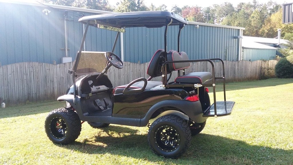 Black Club Car Precedent Custom Lift Kit - Custom Golf Carts Columbia ...