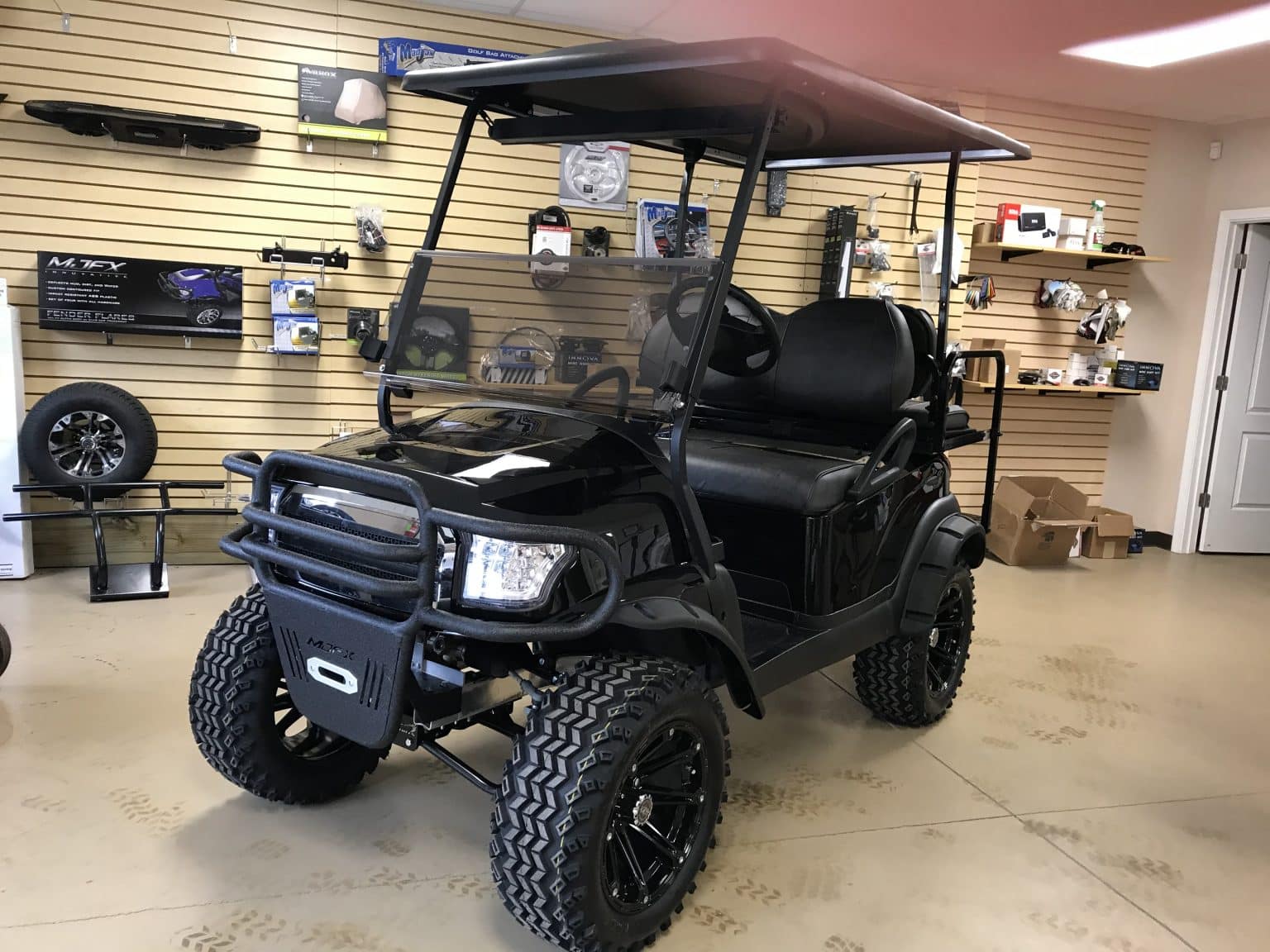 Black Club Car Alpha Custom Golf Carts Columbia Sales, Services & Parts