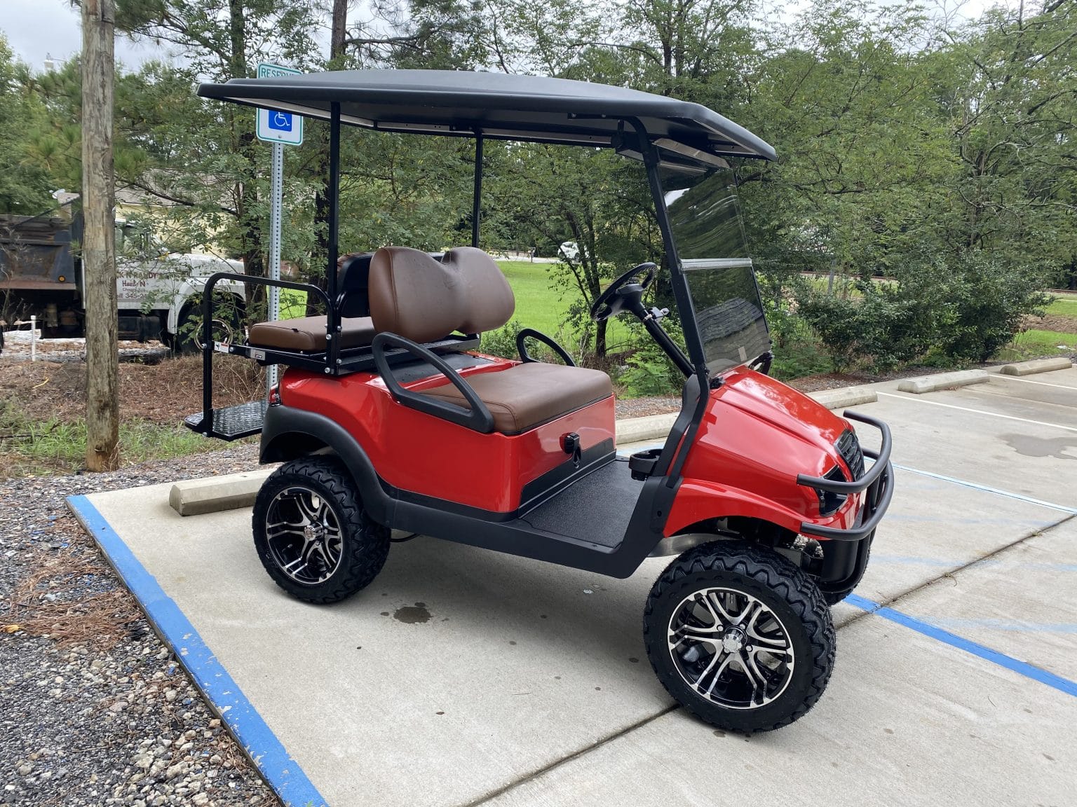 Club Car Phantom Red - Custom Golf Carts Columbia | Sales, Services & Parts