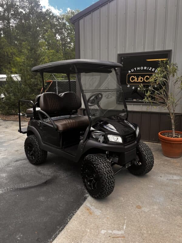 Club Car Tempo - Black (Diamond Stitch Seats) - Image 2