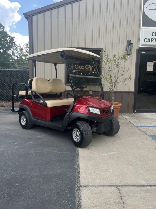 Club Car Tempo - Candy Apple Red (Non-Lifted)