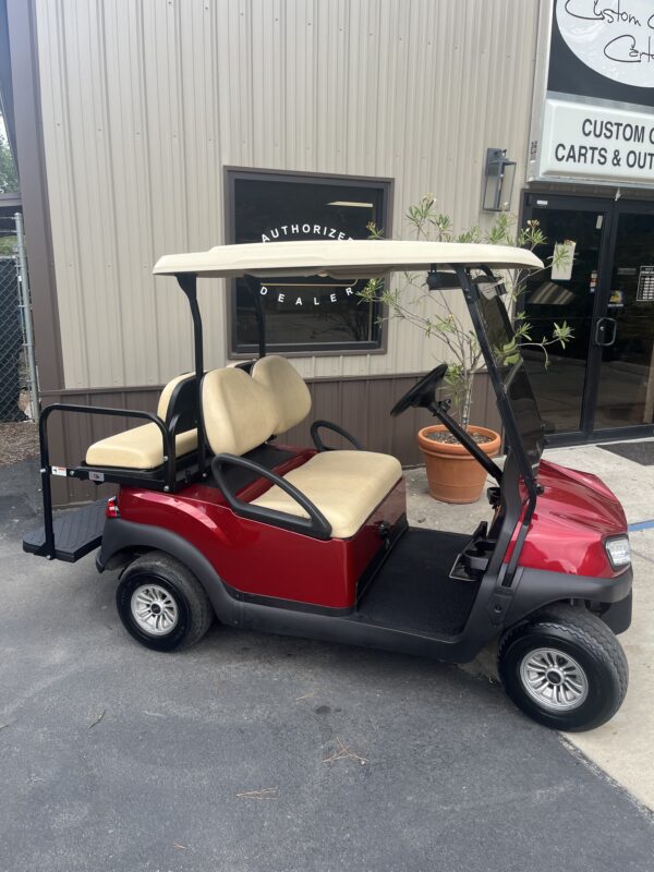 Club Car Tempo - Candy Apple Red (Non-Lifted) - Image 2