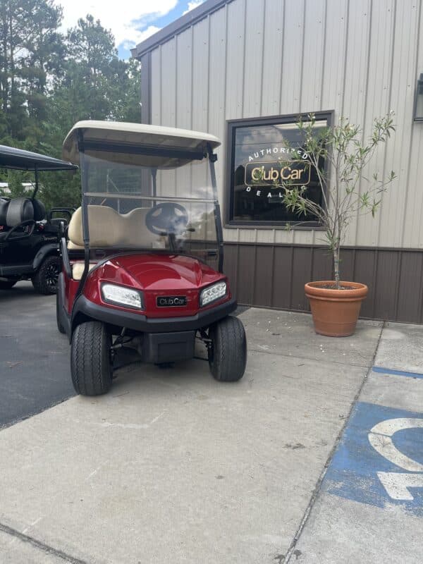 Club Car Tempo - Candy Apple Red (Non-Lifted) - Image 3