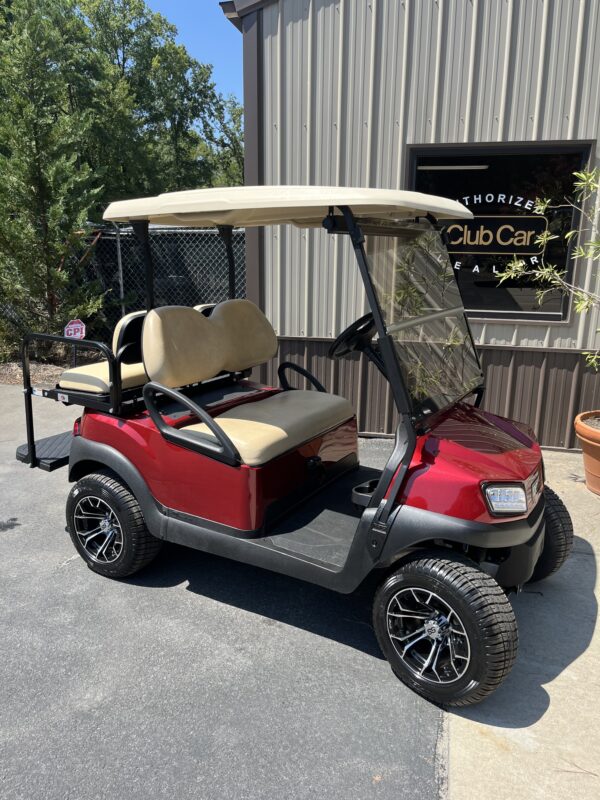 Club Car Tempo - Candy Apple Red (3in Lift) - Image 2