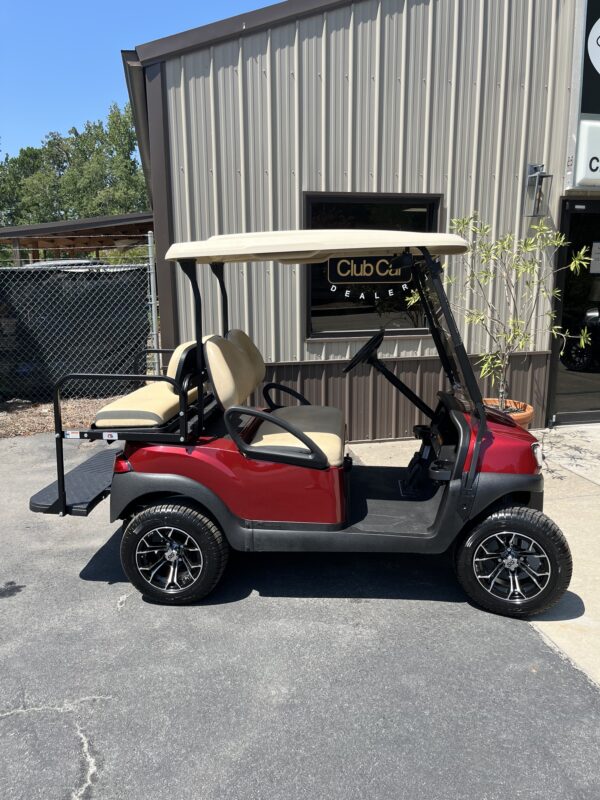 Club Car Tempo - Candy Apple Red (3in Lift) - Image 3